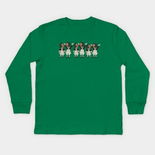 Oompa Loompas Kids Long Sleeve T-Shirt